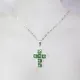 Small Cross - Chastity-Silver Chain - 1